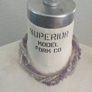 Semi precious stone necklace